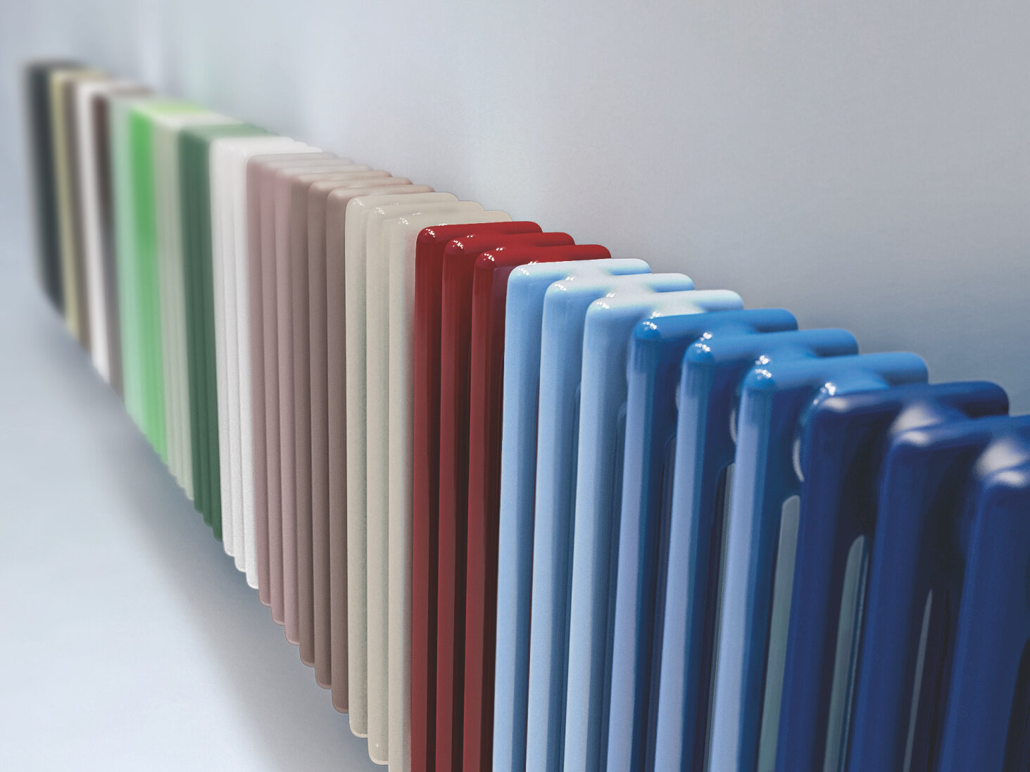 Zehnder-RAD-Charleston-New Colour World Photograph Zehnder Charleston Decorative radiator Angled view