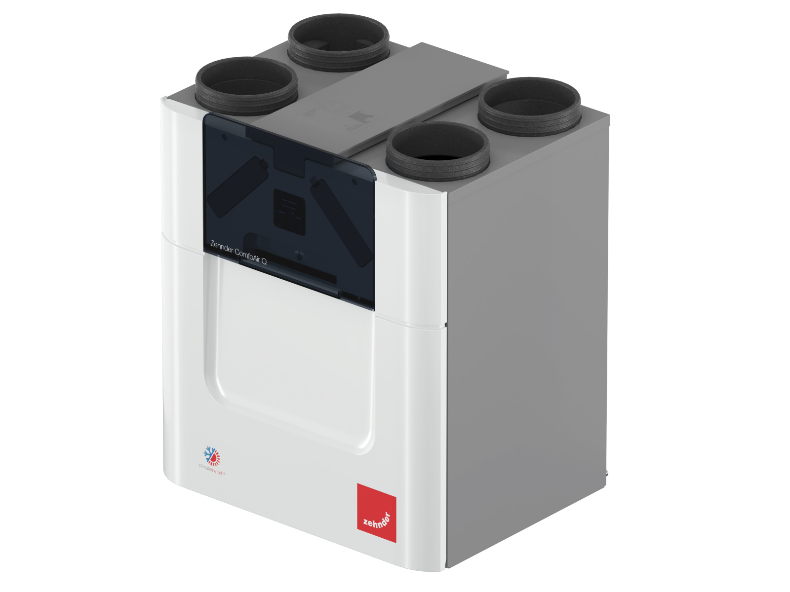 Zehnder_CSY_ComfoAirQFlatt_Cutout_Persp Cut-Out Comfortable indoor ventilation