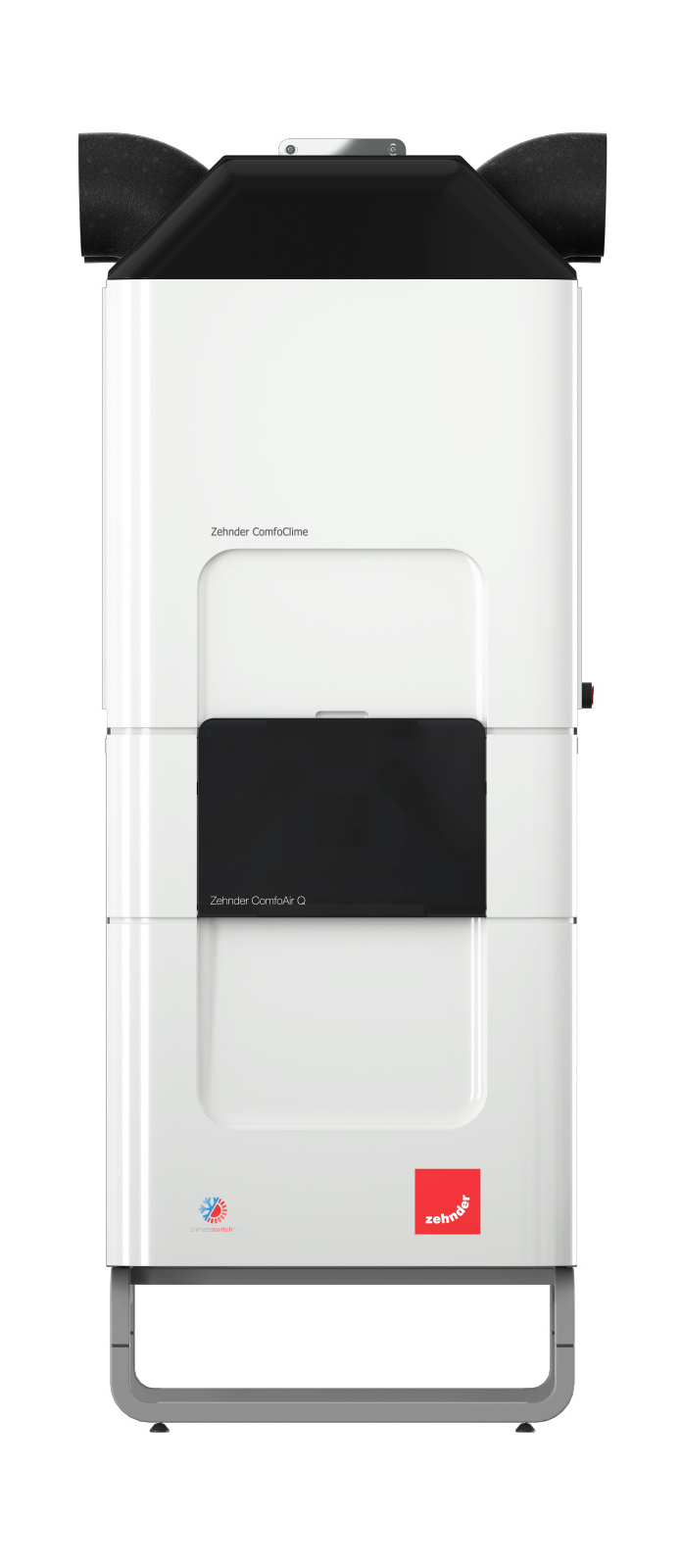 Zehnder_CSY_ComfoClime_ComfoAirQ_Cutout_Front Cut-Out Zehnder ComfoClime Q Comfortable indoor ventilation Front view